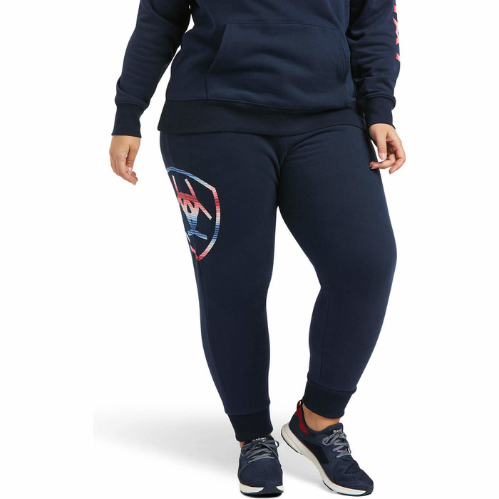 2022 Ariat Womens Real Jogger Sweatpant 10039791 - Navy